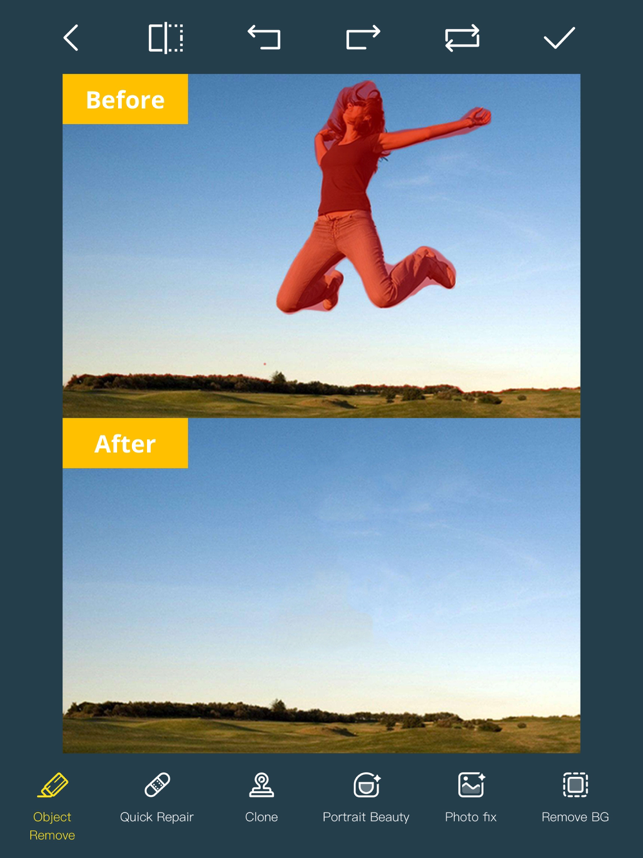 ‎Photo Retouch-Object Removal Screenshot