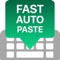 Icon Auto Paste Keyboard＋Clipboard