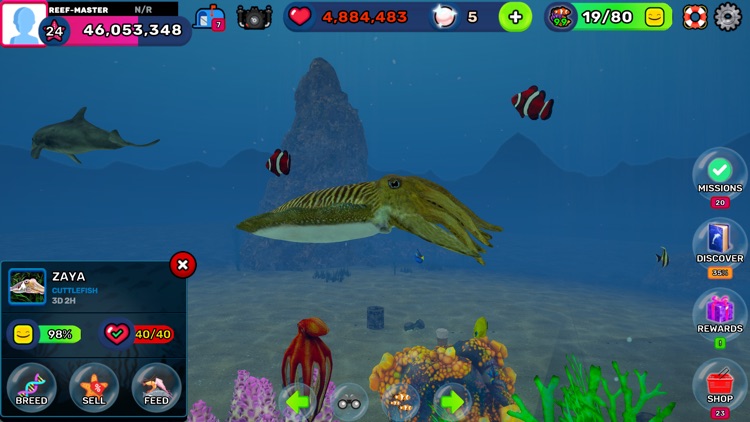 Tap Oceans: Reef Life 3D 2022 screenshot-4