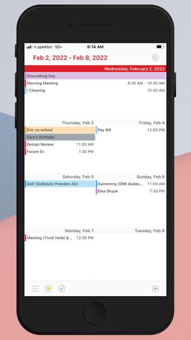Calendar 366: Events & Tasks Screenshots