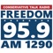 Conservative Talk in central Illinois is Freedom 95