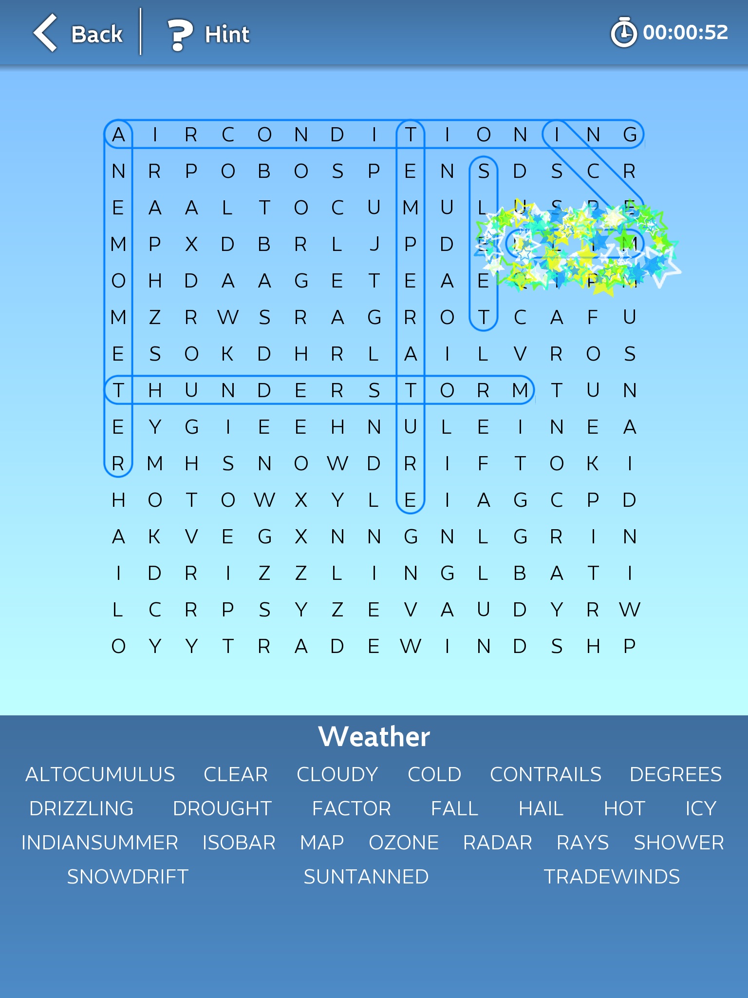 Astraware Wordsearch screenshot 4