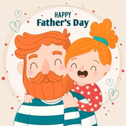 Father's Day Photo Frames card