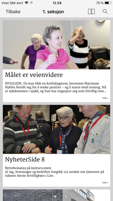 Lierposten eAvis screenshot 3