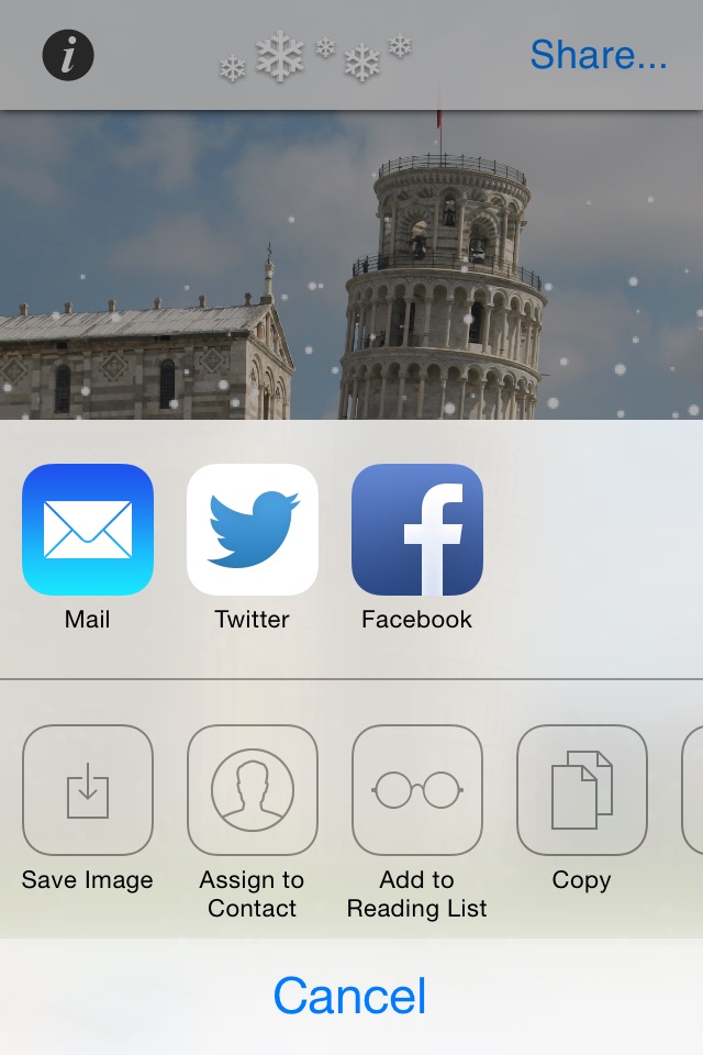 Let it Snow - App screenshot 4