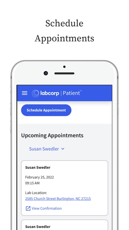 Labcorp patient by laboratory corporation of america