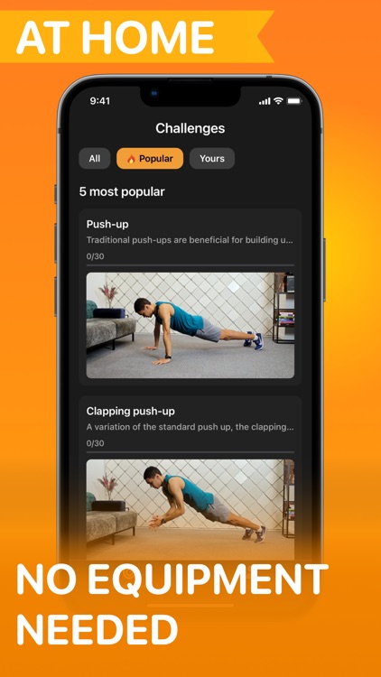 Fitness coach: Daily challenge