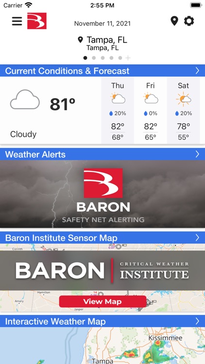 Baron Critical Weather screenshot-1