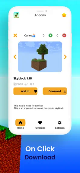 Game screenshot SkyBlock Maps for Minecraft mod apk