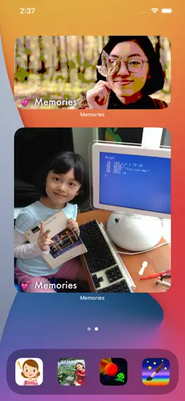 Game screenshot Memories: Photo Widget mod apk