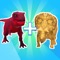 Merge Master: Dino Fusion is a strategy game with the aim of merging dinosaurs to fight against the enemies