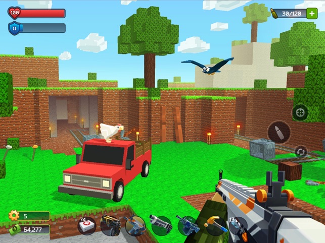 Pixel Combat: Trò chơi Zombie
