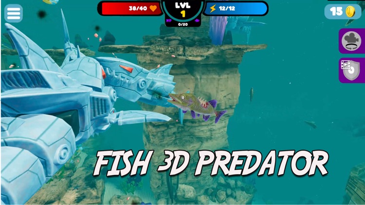 FISHING PREDATOR: HUNGRY SHARK screenshot-3