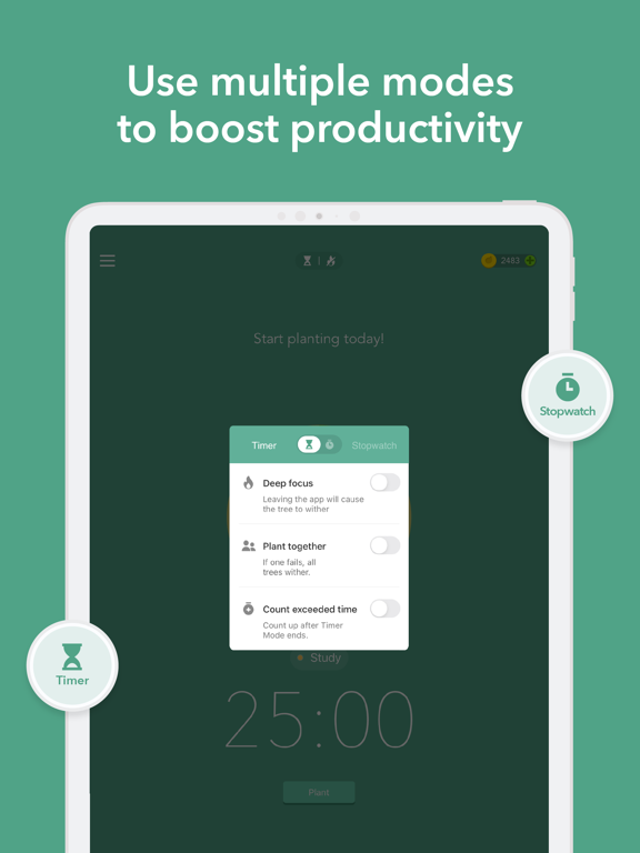 Forest - Your Focus Motivation iPad app afbeelding 5