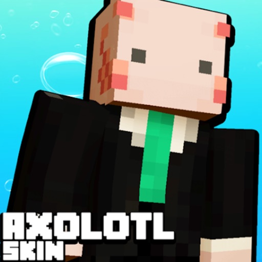 Axolotl Skins for Minecraft PE by Waqas sarfraz