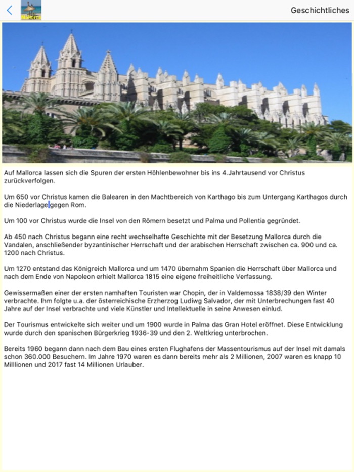 Mallorca App für den Urlaub