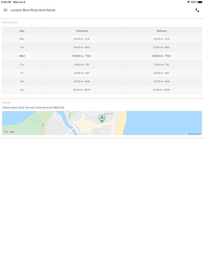 London Best Pizza And Kebab.