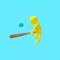 Smash the enemy using baseball, earn money, use increments, win more and win the game