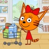 Icon Kid-E-Cats: Supermarket Game!