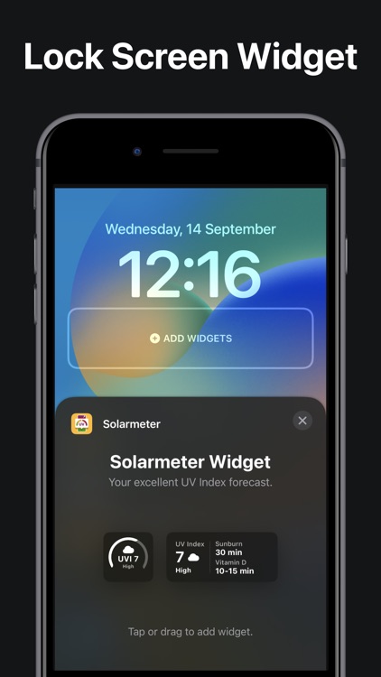 Solarmeter: UV Index Widget