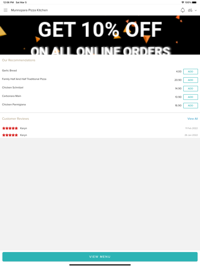 Munnopara Pizza Kitchen.