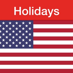 US Holidays - cals with flags