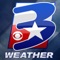 The KBTX Weather App includes: