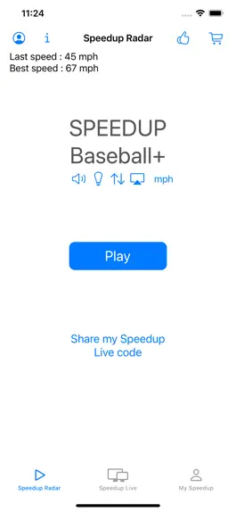 Game screenshot SPEEDUP Baseball+ mod apk