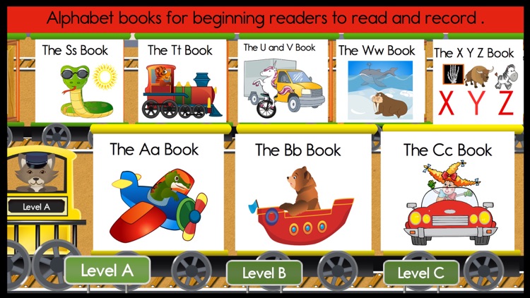 Reading Train: Alphabet screenshot-0