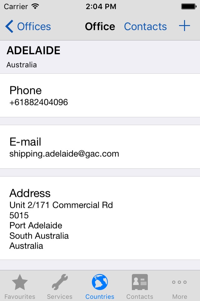 GAC Mobile Directory screenshot 4