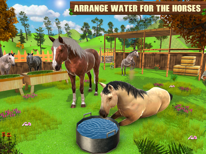 Vahşi At Ailesi Simülatörü 3D