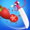 In Swing Blade your aim is to cut the objects in the air while avoiding obstacles