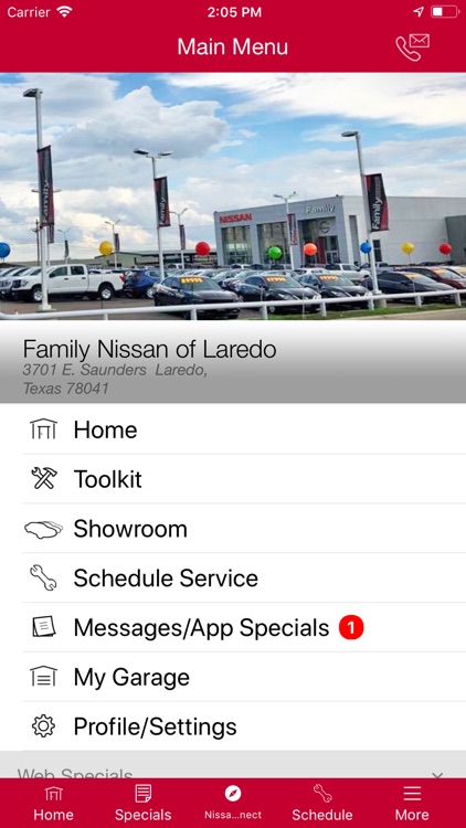 Sames Laredo Nissan MLink screenshot-4