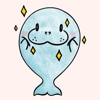 Cute Dugong Stickers