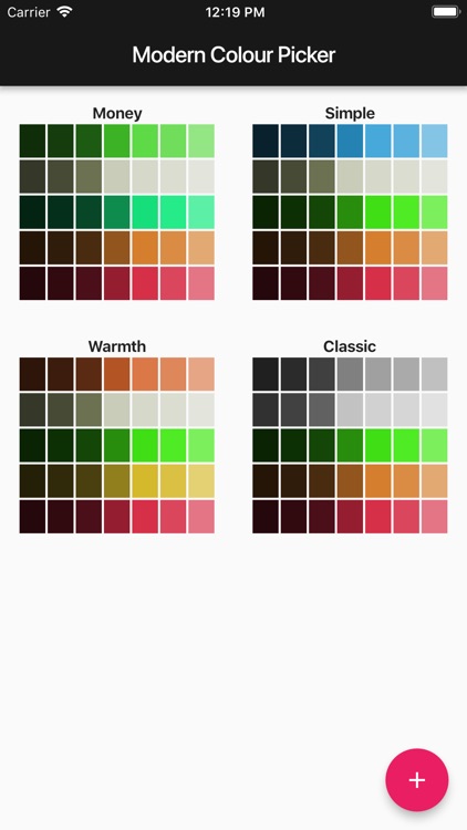 Modern Colour Picker