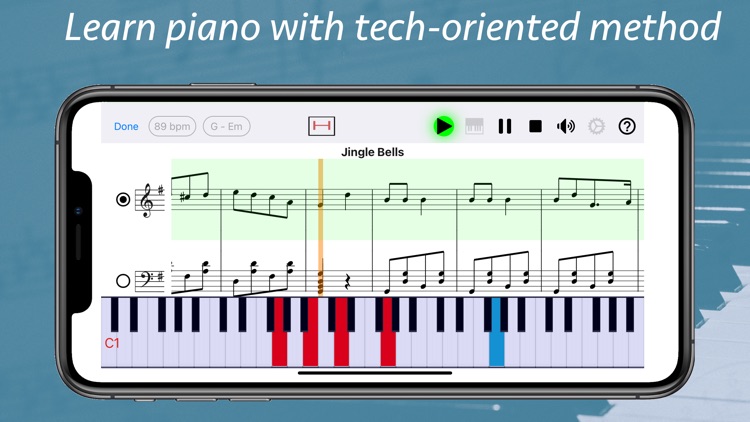 Piano eTutor: learn piano screenshot-0