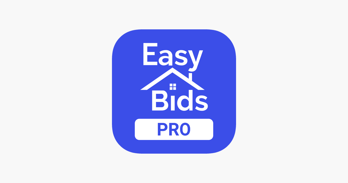 ‎EasyBids Pro: For Home Experts