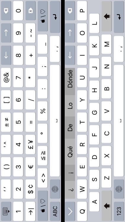 K4us Spanish Keyboard screenshot-3