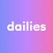 Dailies is a habit tracker app that helps you make and track daily habits