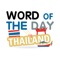 Icon Word of the Day - Thai