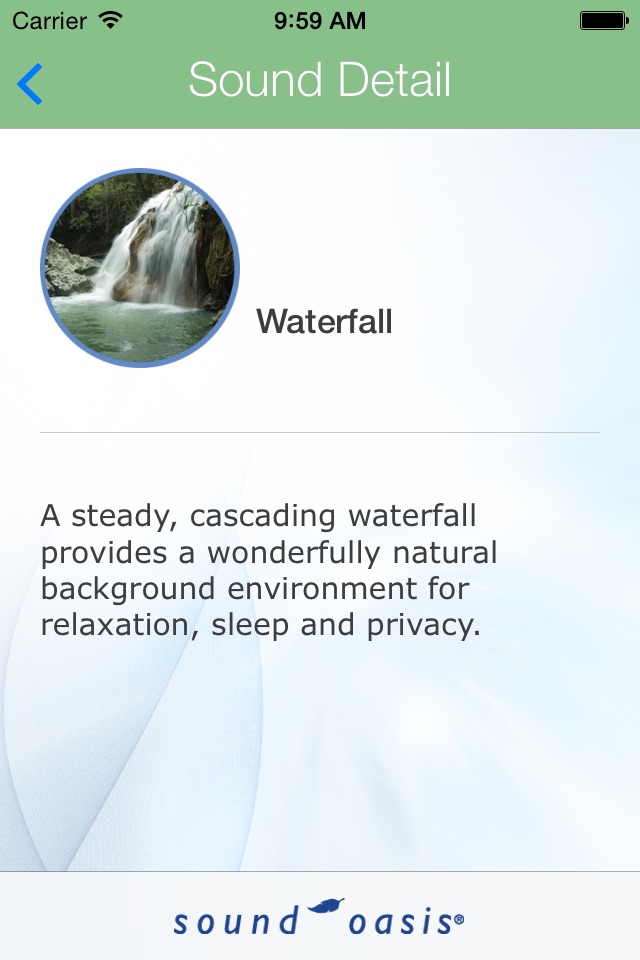 Sound Oasis Nature Sounds Lite screenshot 4