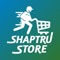 With the Shaptru store app, the store gets order requests online for food, desserts, grocery, medicine, flowers, water and more