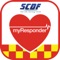 Volunteers are notified via the myResponder Mobile App by SCDF’s 995 Ops Centre of any Cardiac Arrest Case within 400 metres of their location