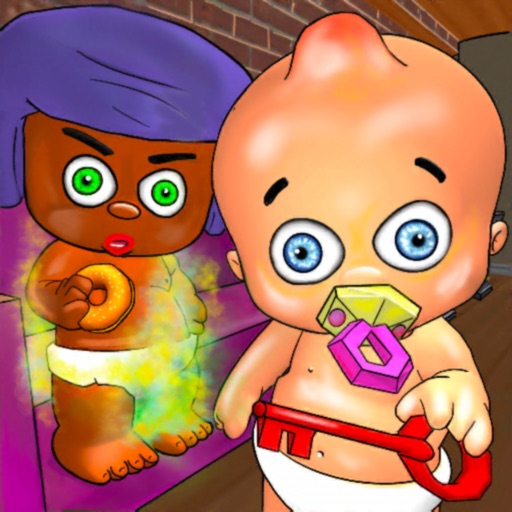 Baby Siblings Care Icon