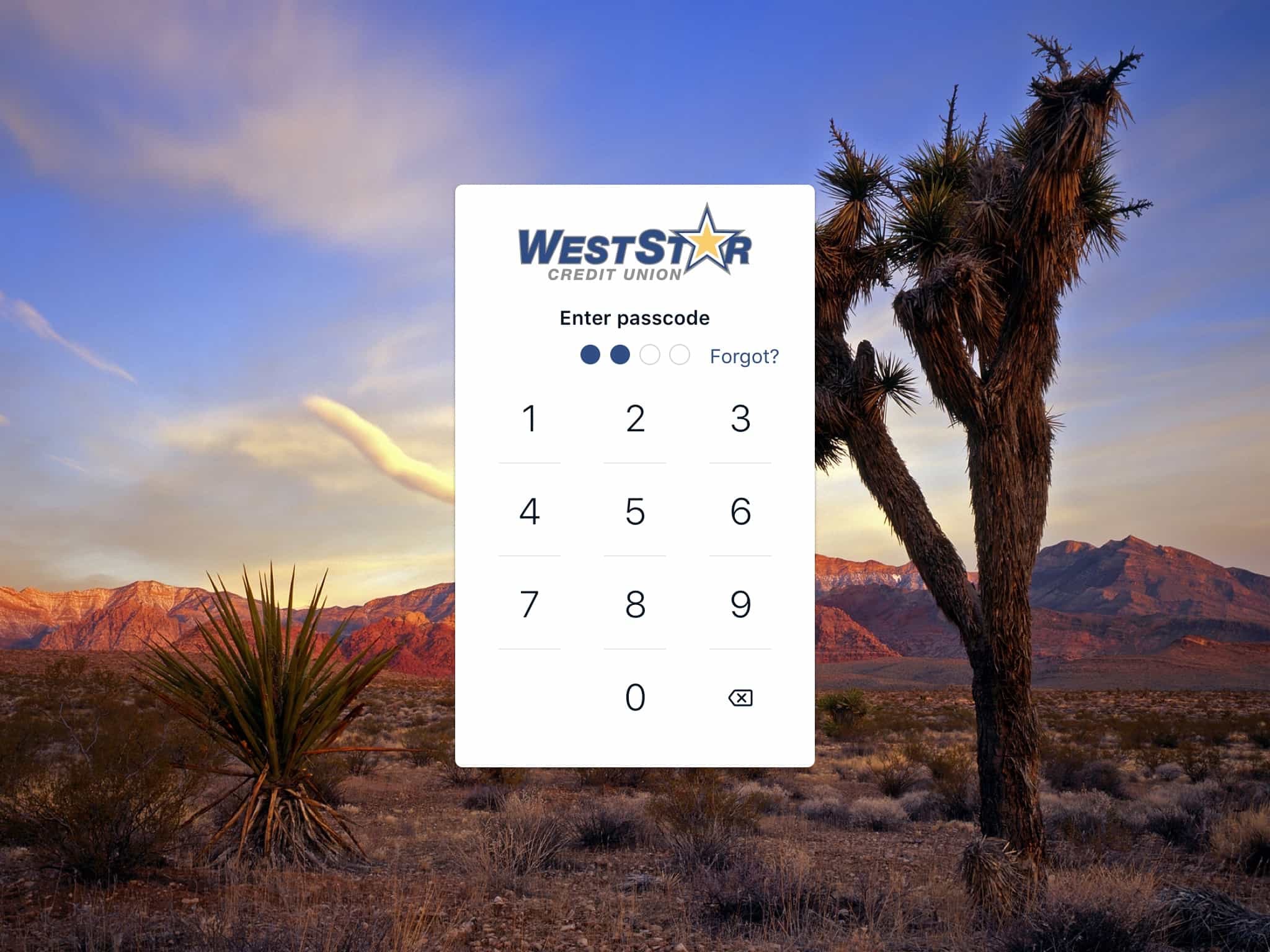 WestStar Credit Union screenshot 2