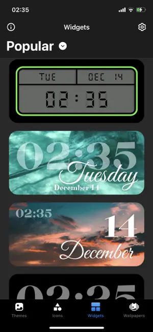 Captura de Pantalla 6 App. Themes: Aesthetic Iconas iphone