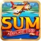 SUM Airplane drop is a simple math puzzle game