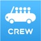 CREW は、"Welcome to my car" をコンセプトにした、デジタルヒッチハイクコミュニティです。自分の近くにいる、ヒッチハイク大歓迎なドライバーとマッチングして、お好きな場所まで送ってもらうことができます。