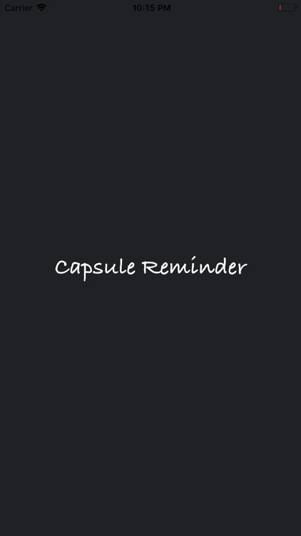 Capsule Reminder