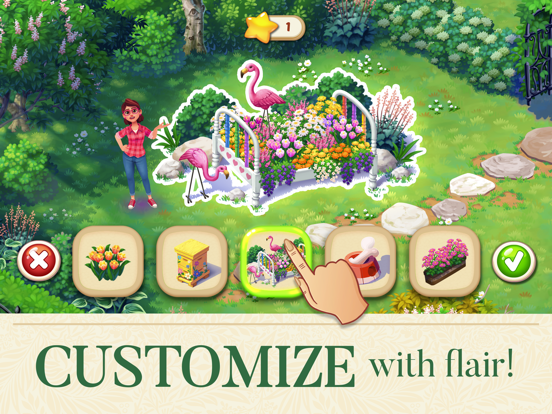 iPad Image of Lily’s Garden: Design & Relax!